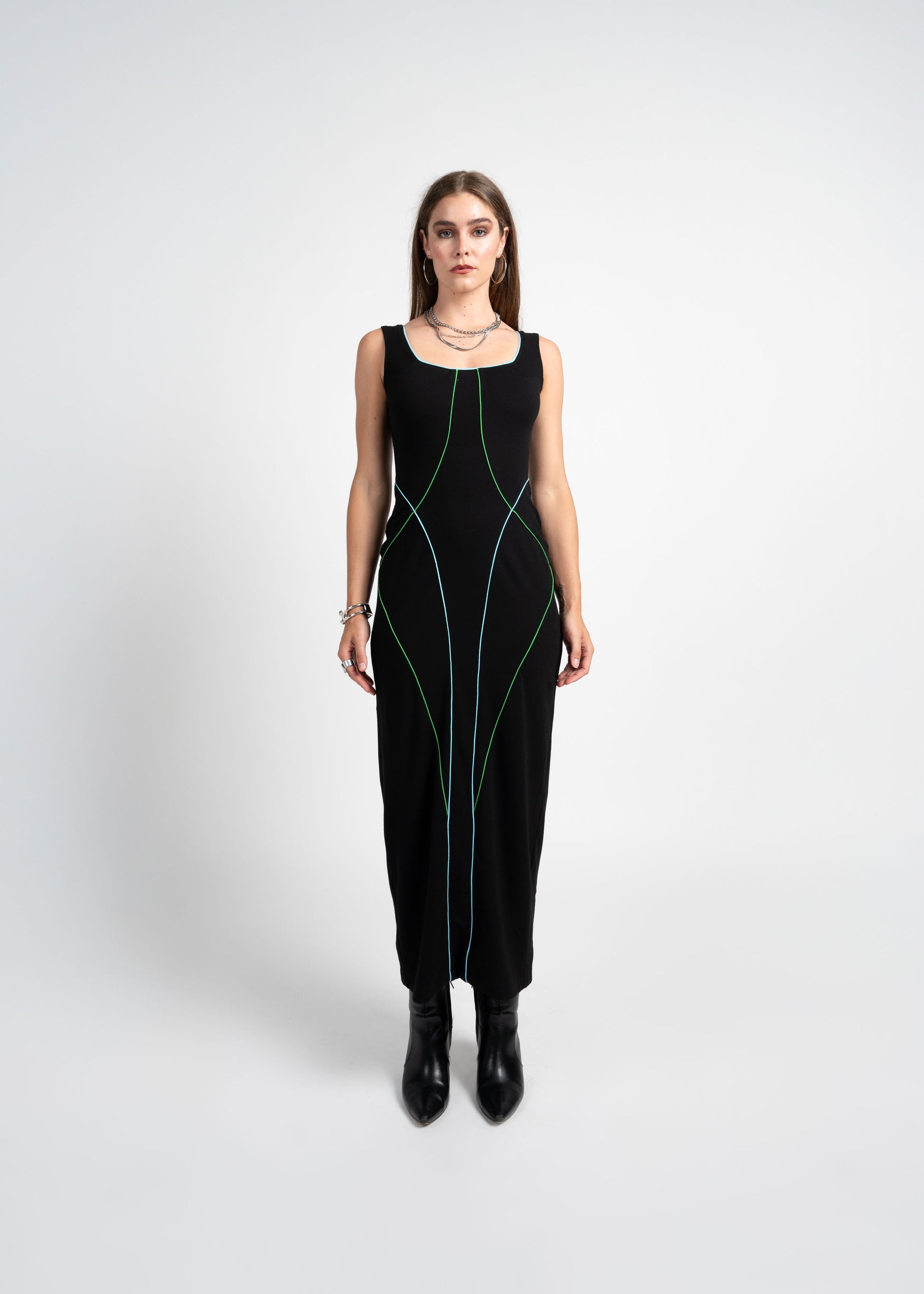 Elisabetta Dress - Midnight - Witta Witta